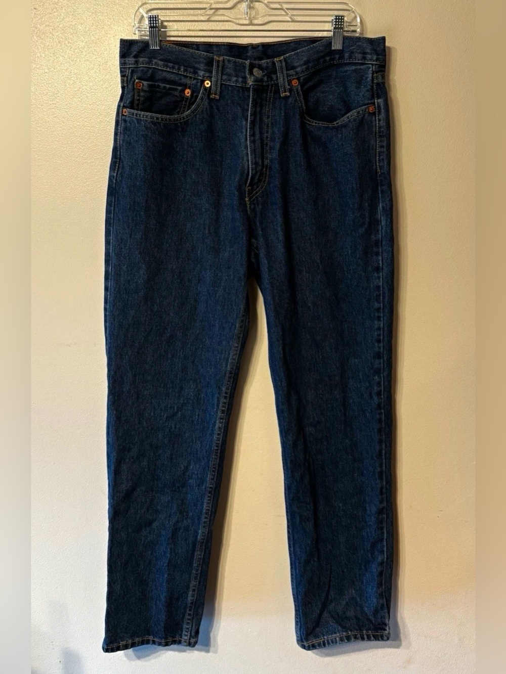 Levi’s 550 Relaxed Fit Men’s Jeans 32x32 Dark Wash Straight Leg
